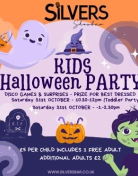 poster for Kids Halloween Party