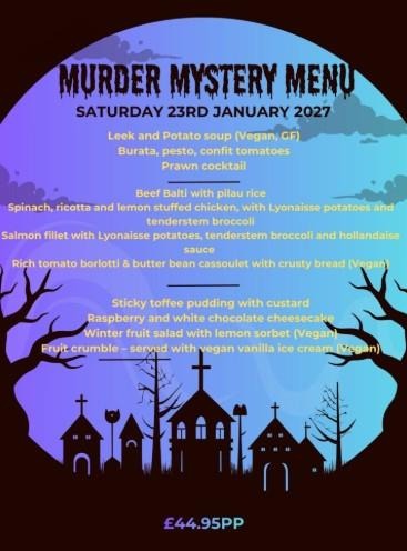poster for Murder Mystery at San Clu