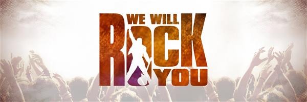 poster for amateur production of We Will rock you 